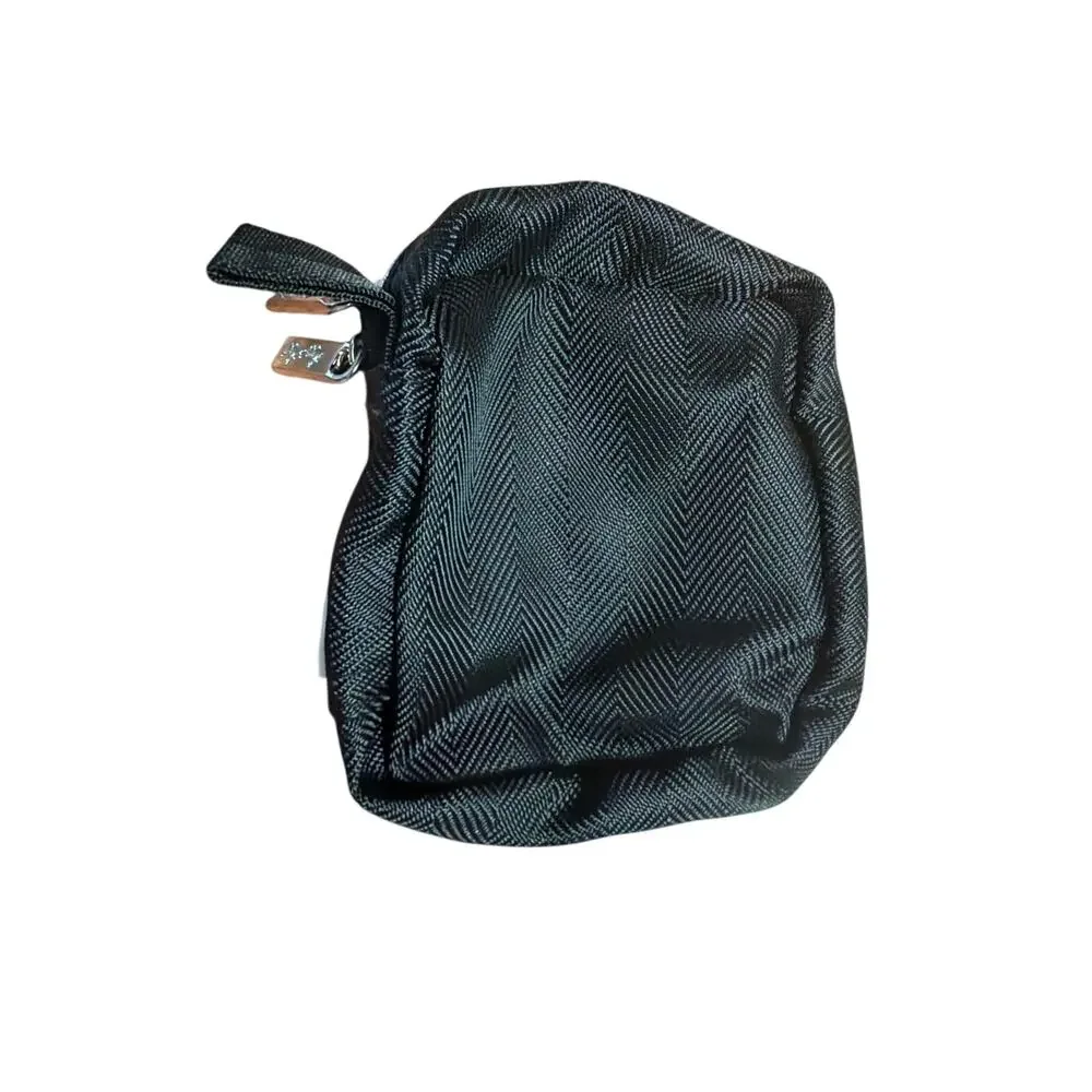 Itzy Ritzy Black Herringbone Boss Backpack Diaper Bag w/ Packing Cubes & Accesso